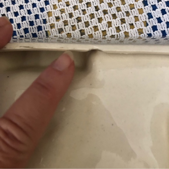 Vintage Dual Horse Head White Stallion Glazed Ceramic Ashtray - Picture 6 of 7